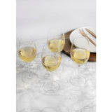 Mikasa Julie 16.5oz White Wine Glasses Set of 4   4 per pack