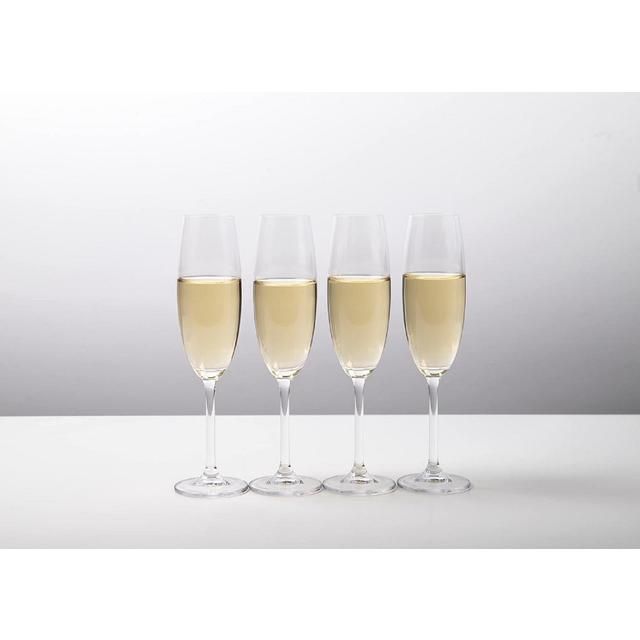 Mikasa Julie 8oz Champagne Flute Glasses Set of 4