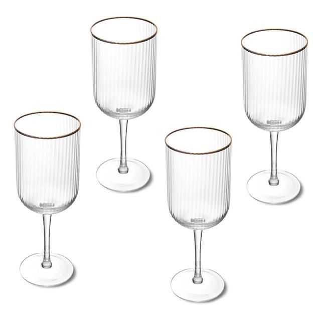 Mikasa Sorrento 4pc Red Wine Glasses 450ml Gift boxed   4 per pack