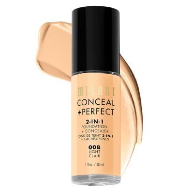 Milani Conceal + Perfect 2-In-1 Foundation 00B light