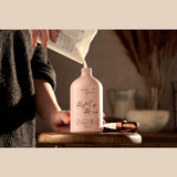 milly&amp;amp;sissy Refillable Aluminium Bottle in Blush 500ml