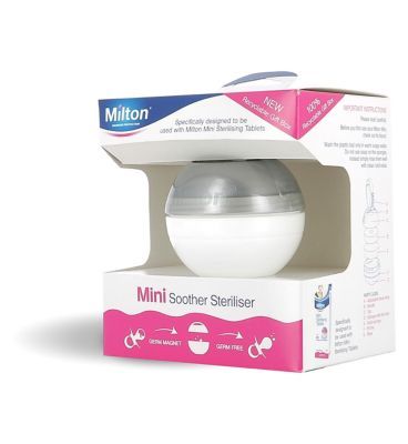 Milton Soother Steriliser - Silver