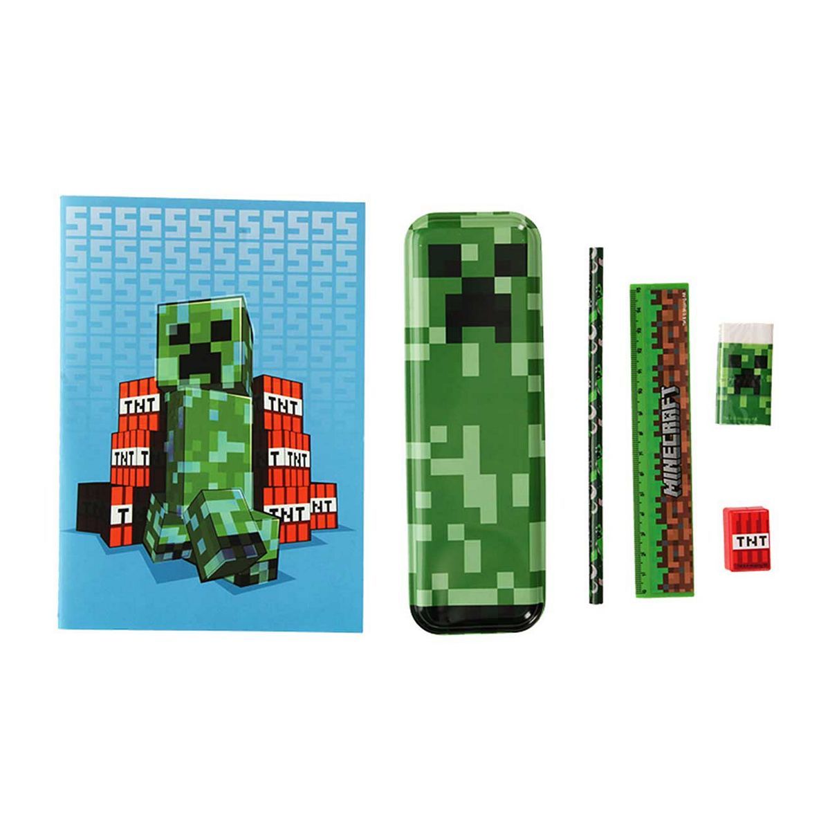 Minecraft Notebook And Stationery Set