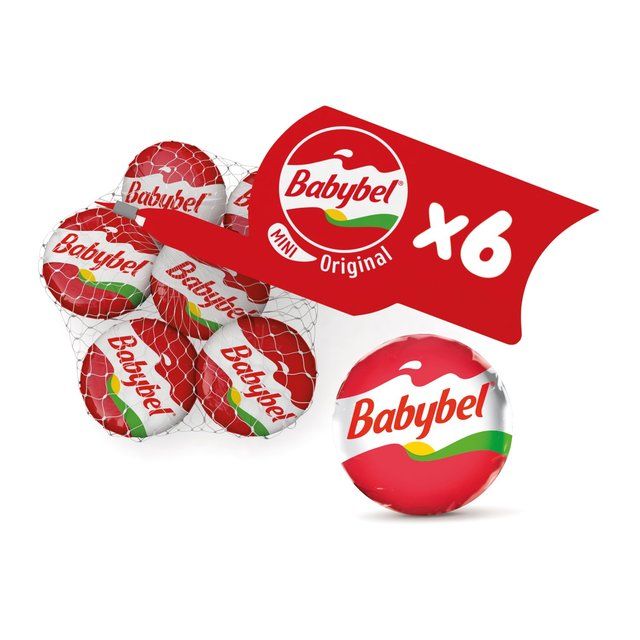Mini Babybel Original Cheese Snacks   6 x 20g
