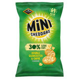 Mini Cheddars 30% Less fat Gloucester &amp;amp; Chive   115g