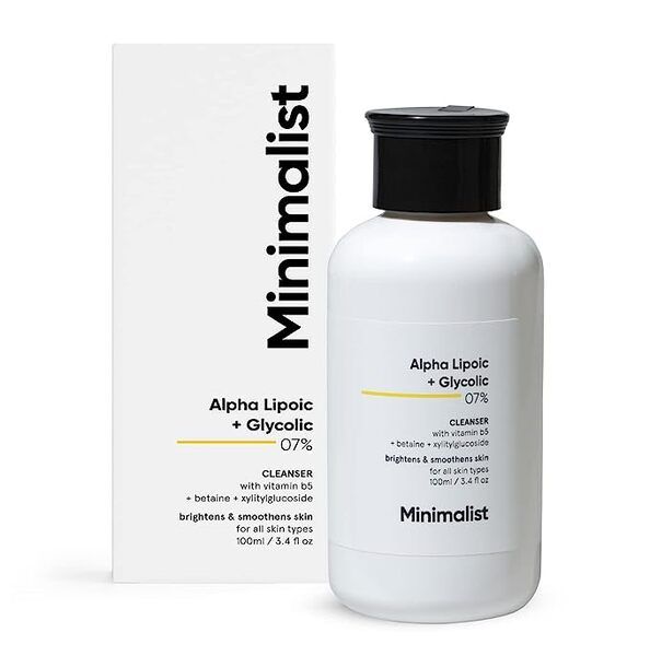 Minimalist Glycolic Face Cleanser for Glowing &amp;amp; Soft Skin