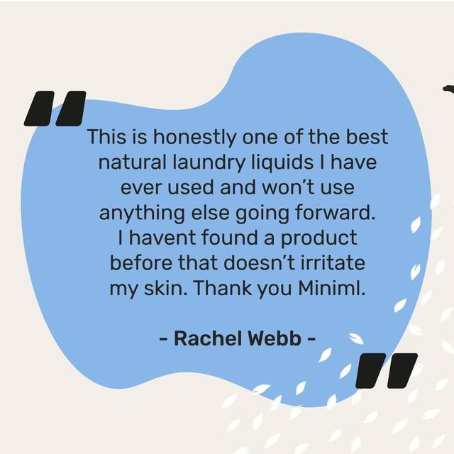 Miniml Laundry Liquid Fresh Linen   1L