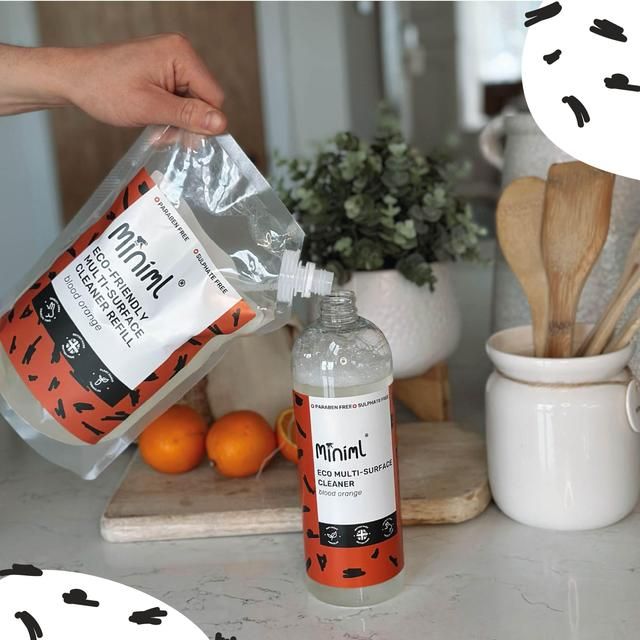 Miniml Multi-Surface Cleaner Blood Orange   1L