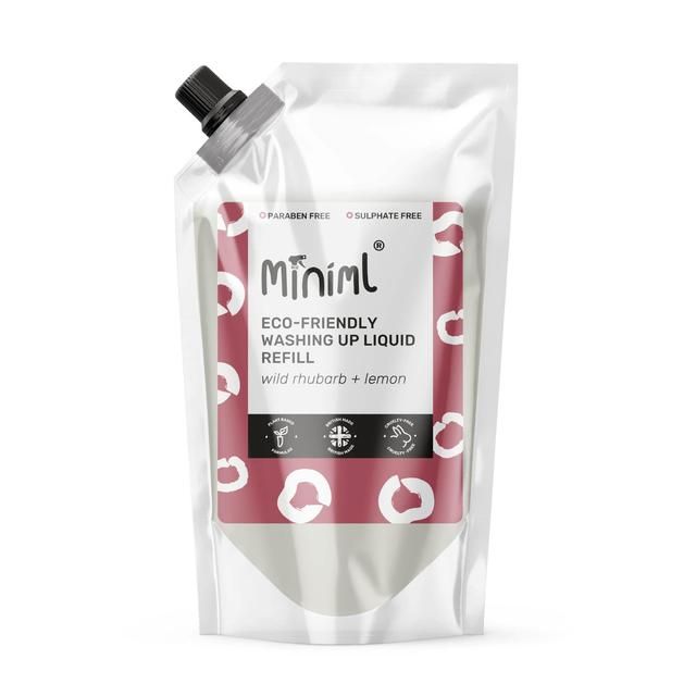 Miniml Washing Up Liquid Rhubarb &amp;amp; Lemon   1L