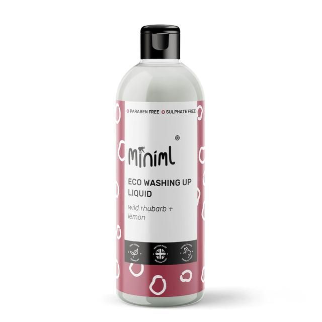Miniml Washing Up Liquid Rhubarb &amp;amp; Lemon   500ml