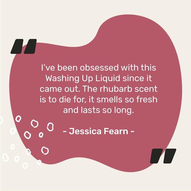 Miniml Washing Up Liquid Rhubarb &amp;amp; Lemon   500ml