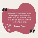 Miniml Washing Up Liquid Rhubarb &amp;amp; Lemon   500ml