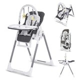 Miniuno Yumo Plus2 2-in-1 Highchair - MiniStars