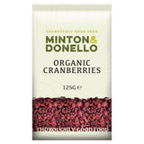 Mintons Good Food Organic Cranberries   125g