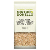 Mintons Good Food Organic Short Grain Brown Rice   500g