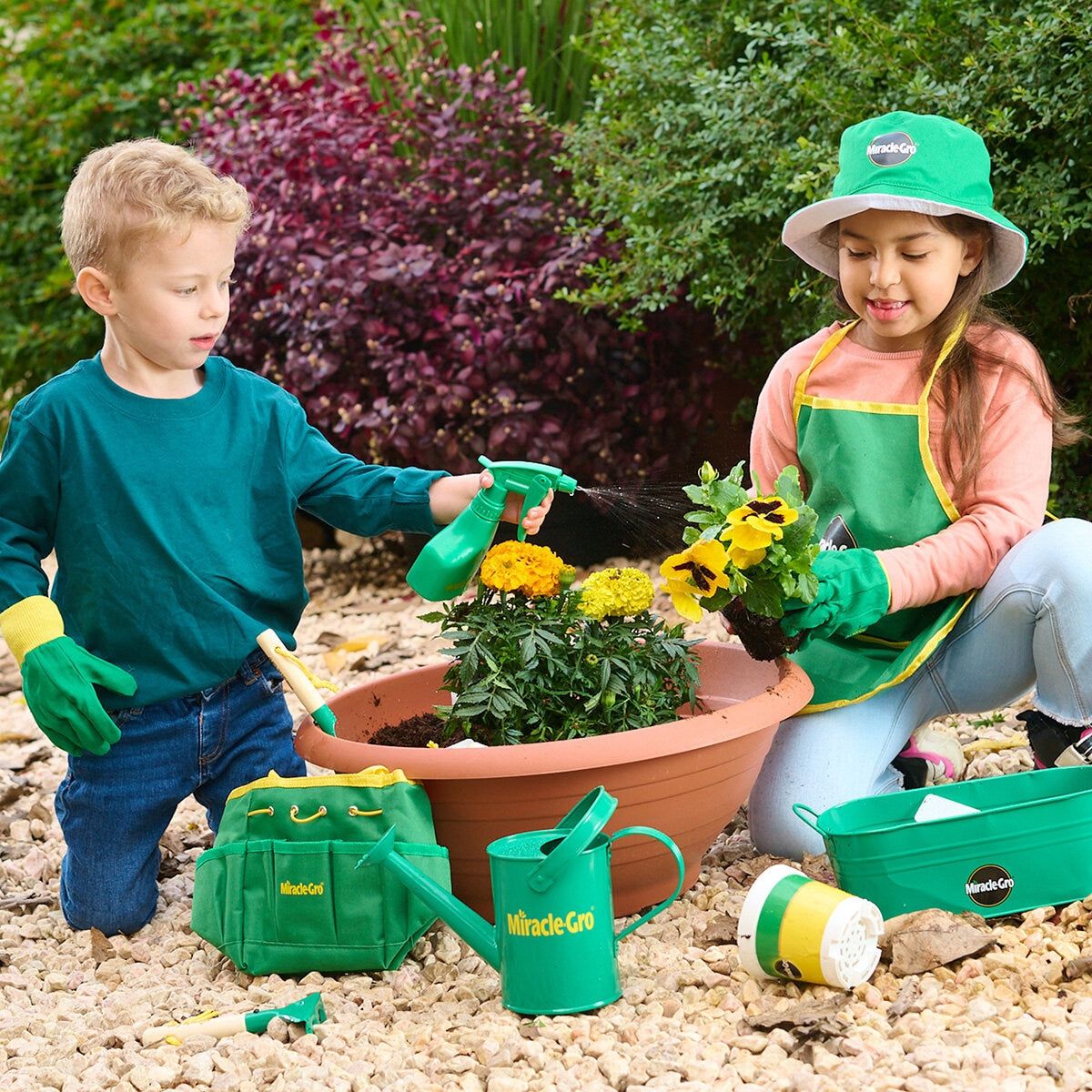 Miracle Gro Kids&amp;rsquo; Garden Tool Set (3+ Years)