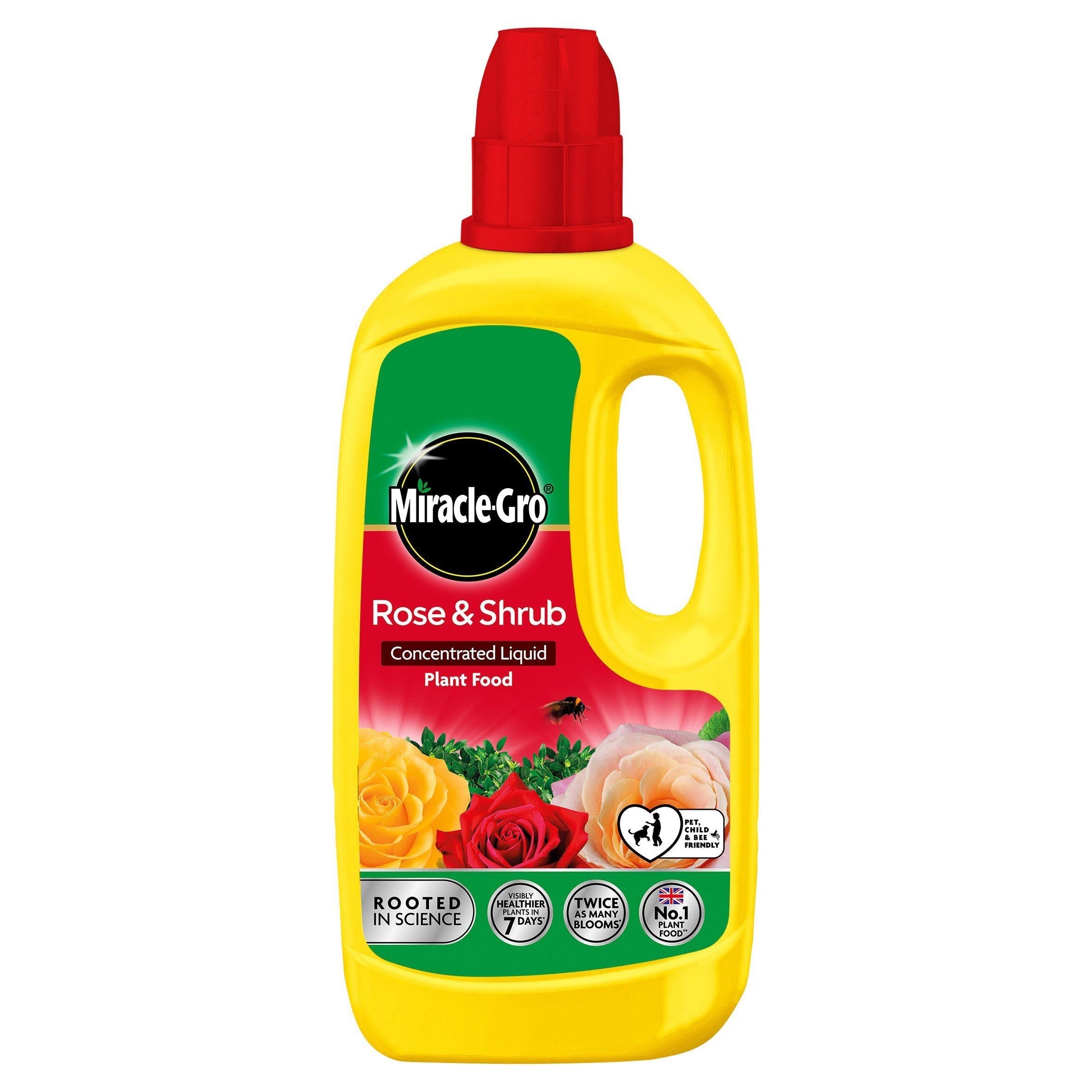 Miracle-Gro Rose &amp;amp; Shrub Concentrate Plant Feed 800ml
