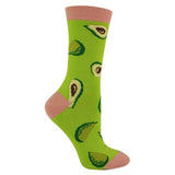 Miss Sparrow Womens Novelty Funny Fruit Socks 4-7 UK Avocado (Green) / 1EA