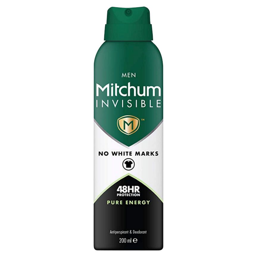 Mitchum Invisible Men 48HR Protection Pure Energy Anti-Perspirant &amp;amp; Deodorant