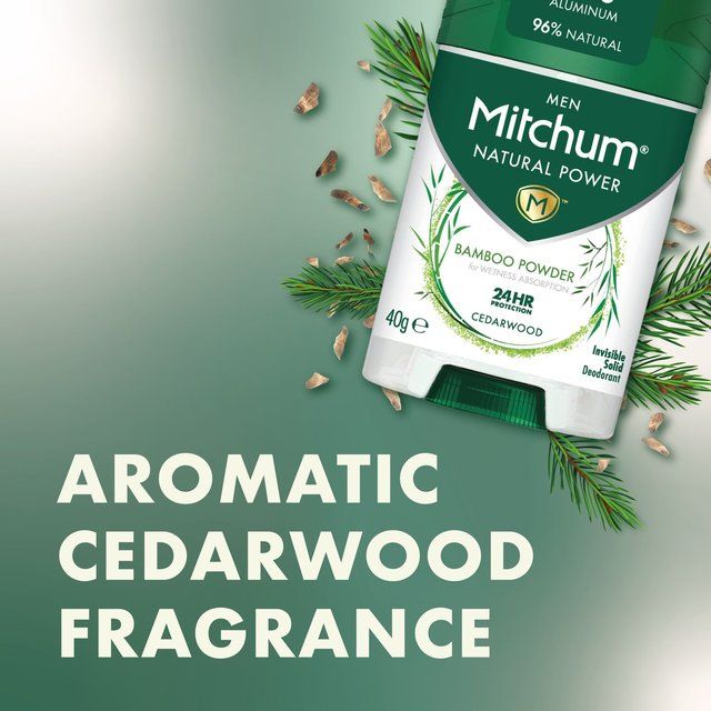 Mitchum Male Natural Stick Cedarwood   40g