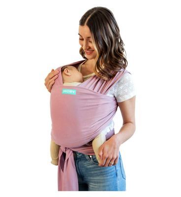Moby Classic Wrap Baby Carrier Dusty Rose