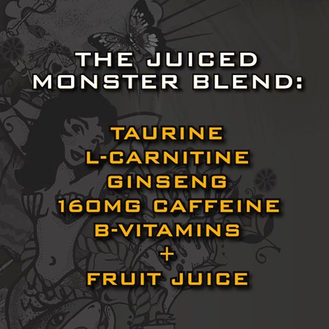 Monster Energy Drink Mango Loco   4 x 500ml