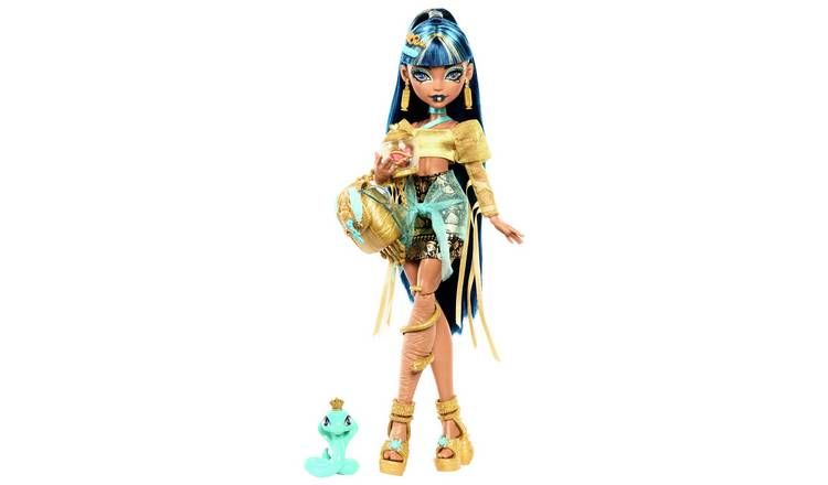 Monster High Cleo De Nile Fashion Doll, pet &amp;amp; Accessories