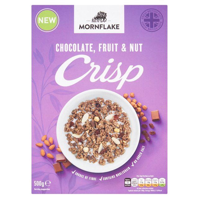 Mornflake Chocolate Fruit &amp;amp; Nut Crisp   500g