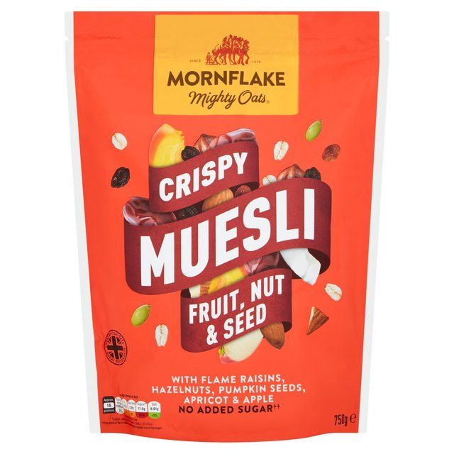 Mornflake Extra Crispy Favourite Fruit &amp;amp; Nut   750g