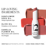 Morphe 2 Good Talk Soft Matte Lipstick - Red Sunset 3G