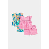Mothercare Four-Piece Shorts and Tops Set
