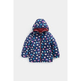 Mothercare Navy Spotted Padded Jacket