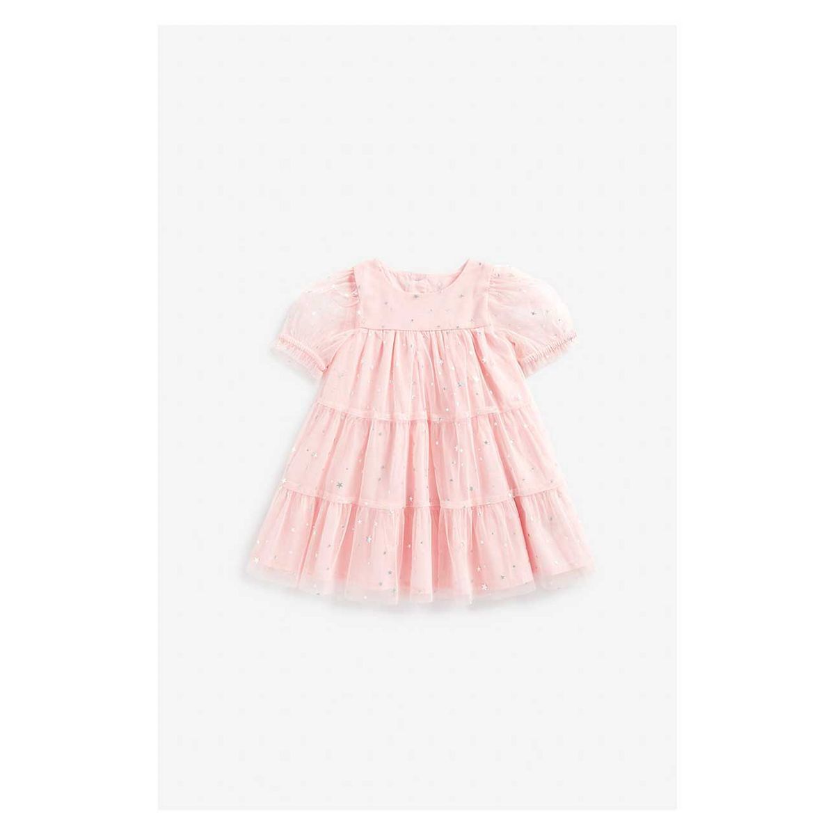 Mothercare Pink Tiered Dress