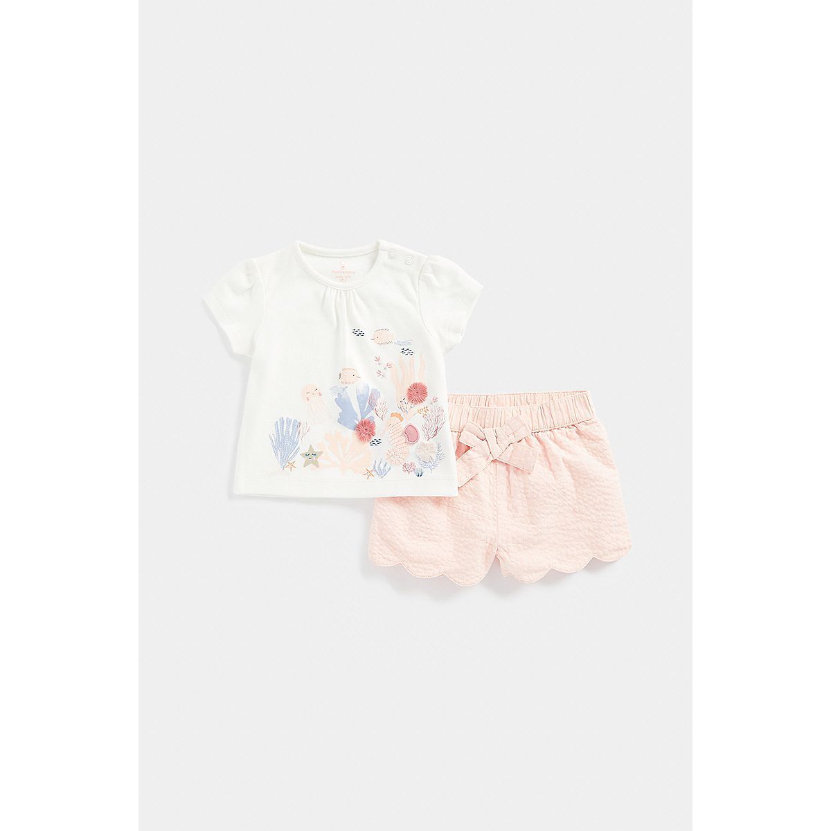 Mothercare Seaside T-Shirt and Shorts Set