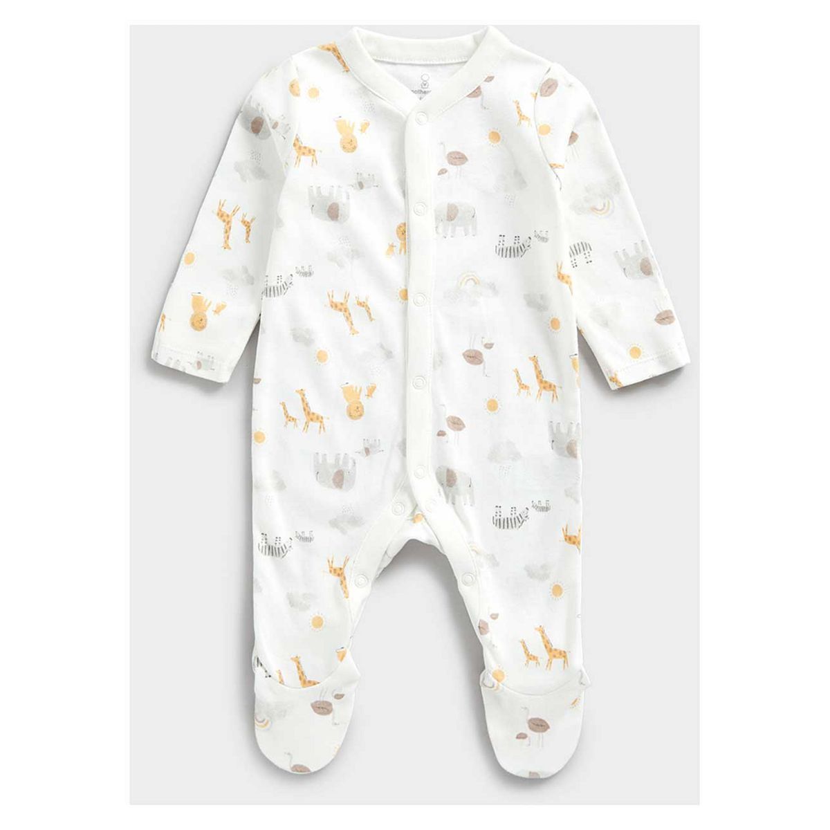 Mothercare White Safari All-in-One