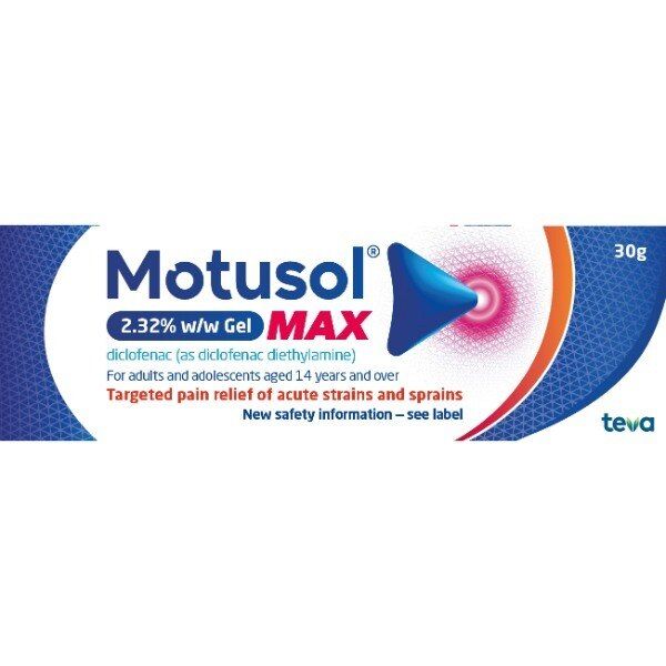 Motusol 2.32% Gel MAX 30g