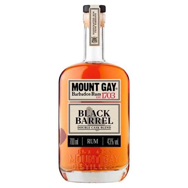 Mount Gay Black Barrel Double Cask Blend Barbados Golden Rum   70cl