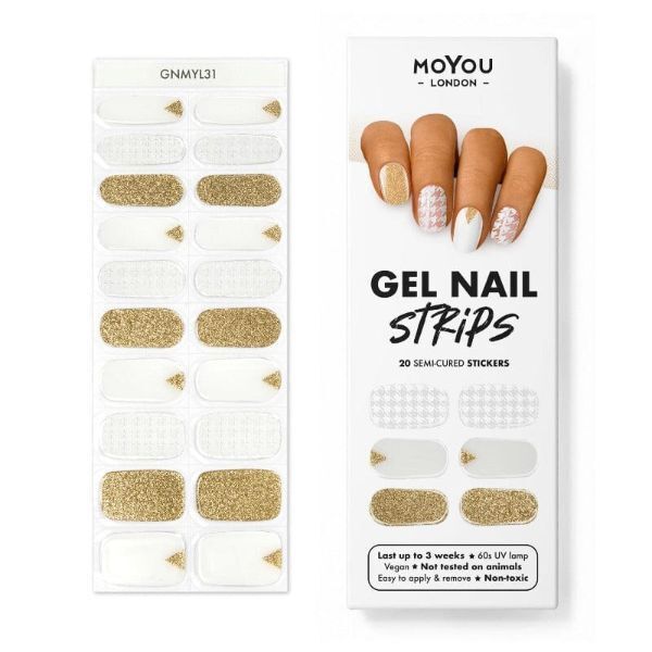 MoYou-London Gel Nail Strip - Plaid &amp;amp; Parade