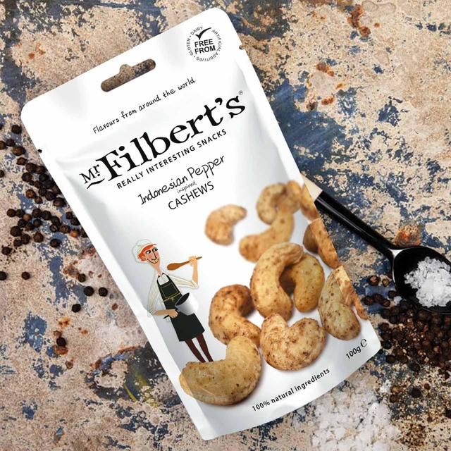 Mr Filbert's Indonesian Pepper Inspired Cashews   100g