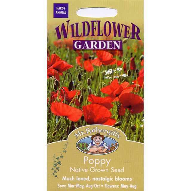 Mr Fothergill's Seeds - Wildflower Poppy
