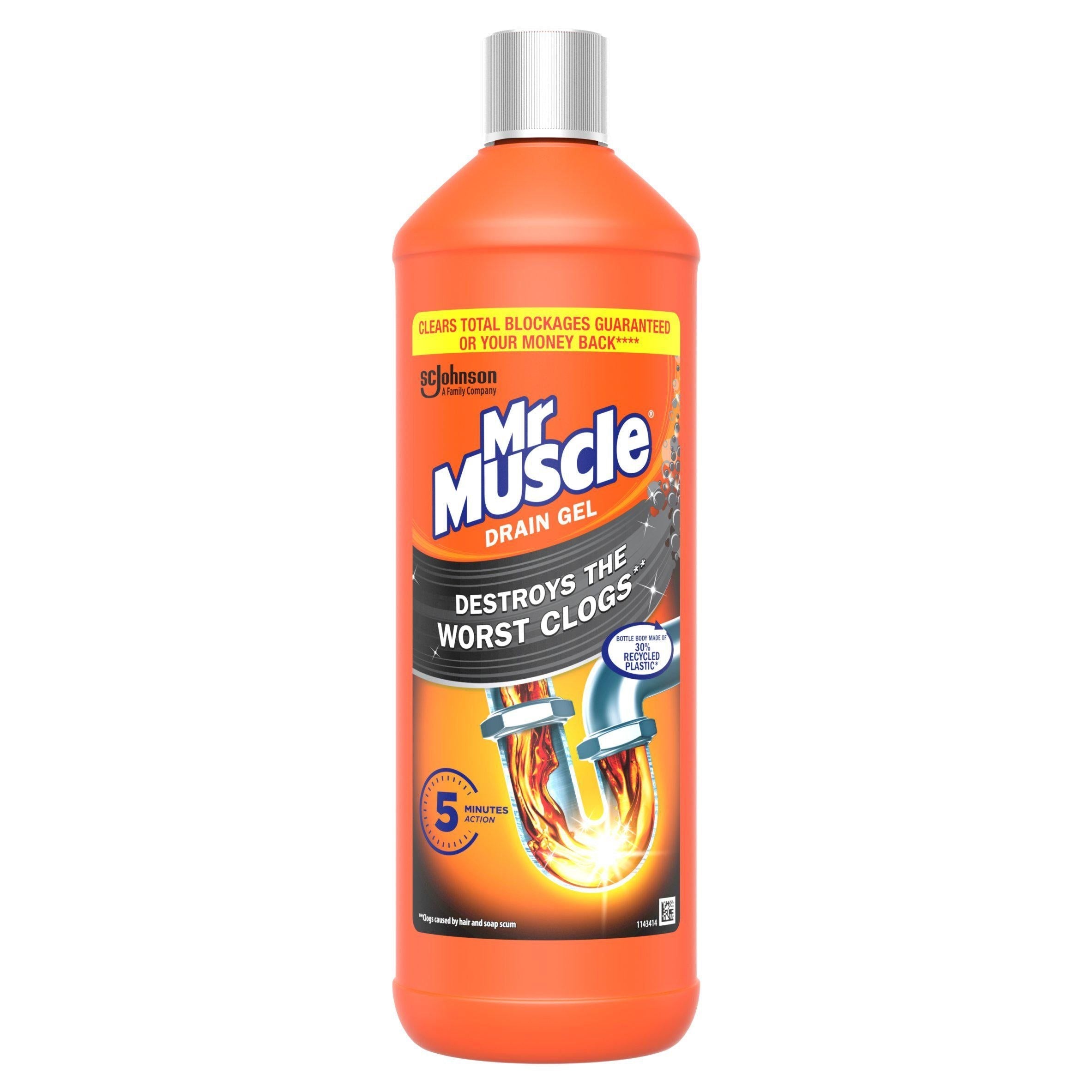 Mr Muscle Gel Sink &amp;amp; Drain Unblocker 1L