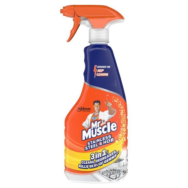 Mr Muscle Stainless Steel &amp;amp; Hob Cleaner   530ml