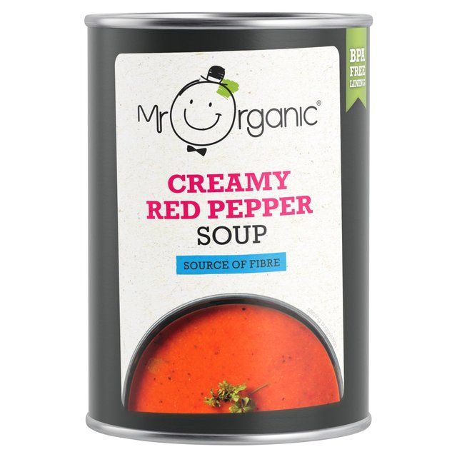 Mr Organic Creamy Red Pepper Soup   400g