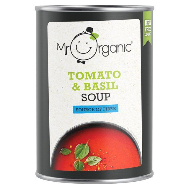 Mr Organic Tomato &amp;amp; Basil Soup   400g