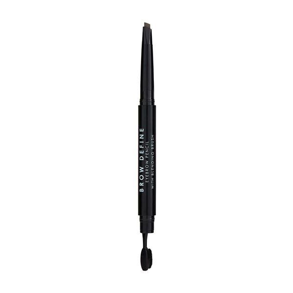 MUA Brow Define Brow Pencil W/Blending Brush Black 001 Dark Brown 003