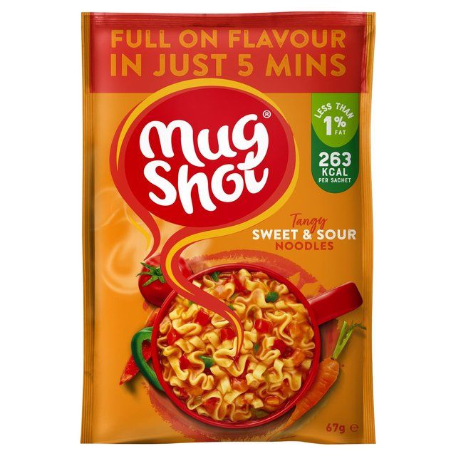 Mug Shot Spicy Sweet &amp;amp; Sour Noodles   67g