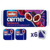 M&amp;uuml;ller Corner Mixed Red Fruits Yogurts 6x136g