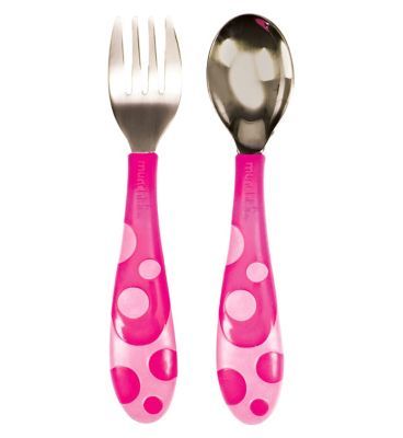 Munchkin Toddler Fork &amp;amp; Spoons