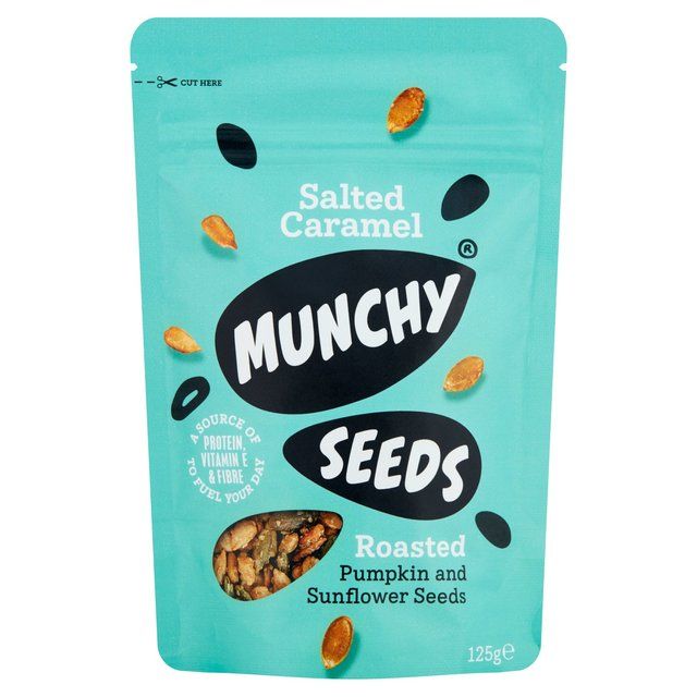 Munchy Seeds Salted Caramel Pouch   125g