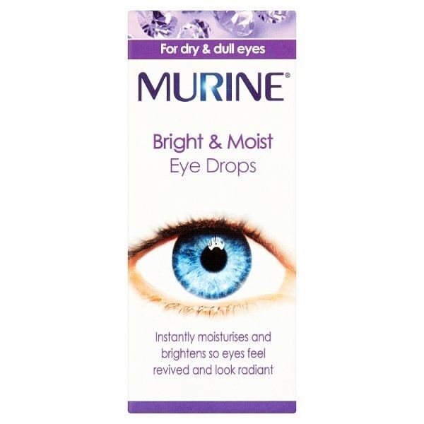Murine Bright &amp;amp; Moist Eye Drops 15ml